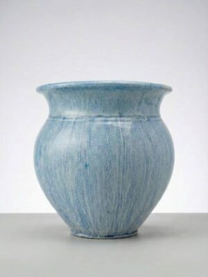 مزهرية خزفية ازرق Bombé Jardinier ارتفاع 30 سم