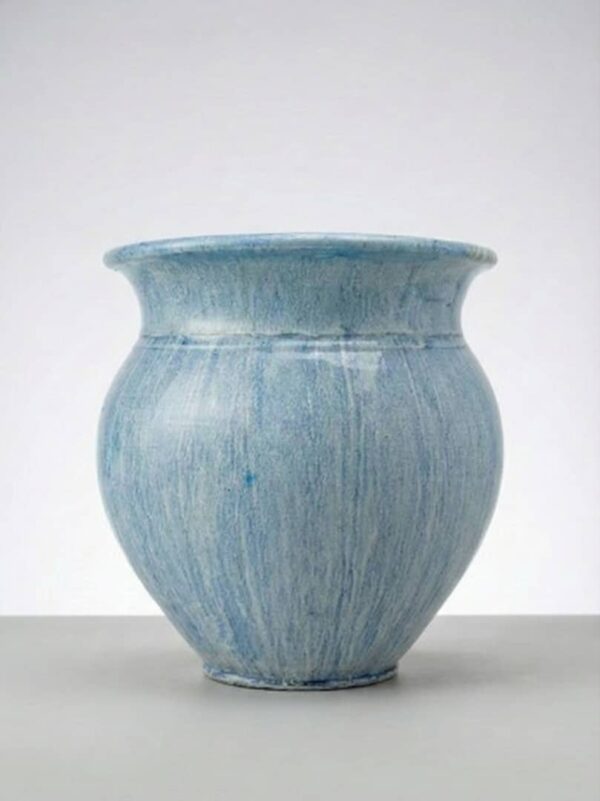 مزهرية خزفية ازرق Bombé Jardinier ارتفاع 30 سم